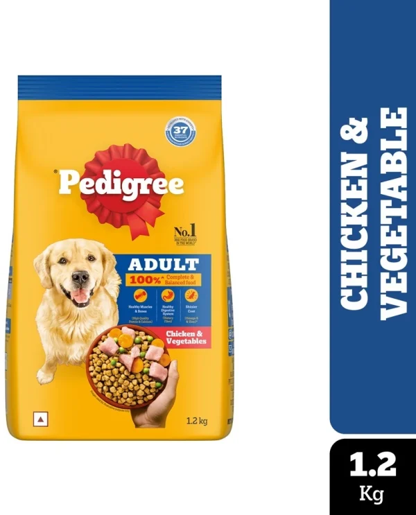 PEDIGREE MEAT/RICE 500GM