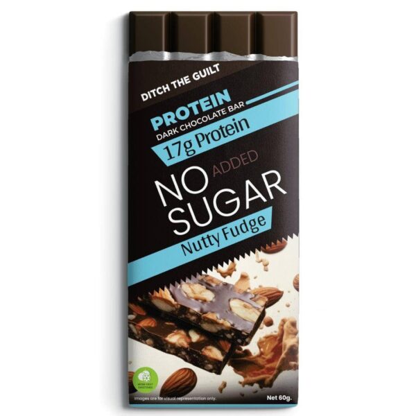 DITCH ZERO SUGAR NUTTY FUDGE 60GM