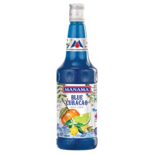 MANAMA BLUE CURACAO SYRUP 700ML