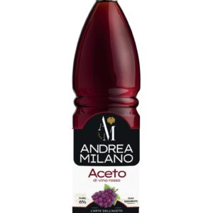 ANDREA MILANO ACETO DI VINO ROSSO RED WINE VINEGAR 1LTR