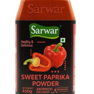 SARWAR SWEET PAPRIKA POWDER 450GMS