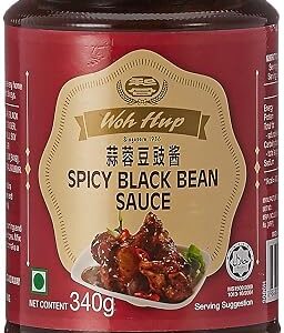 WOH HUP SPICY BLACK BEAN SAUCE 340GMS