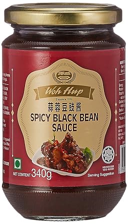 WOH HUP SPICY BLACK BEAN SAUCE 340GMS