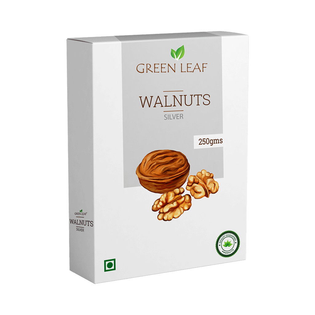 GREEN LEAF SILVER WALNUT KERNELS 250GMS