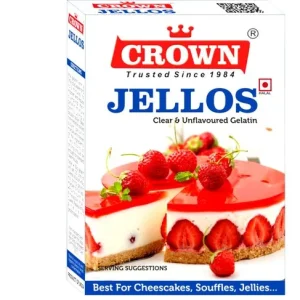 CROWN JELLOS (GELATINE) 40GMS