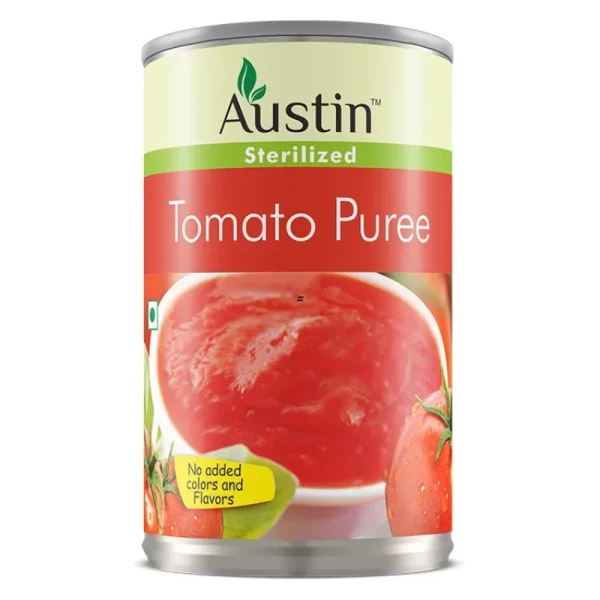 AUSTIN TOMATO PUREE TIN 825GMS