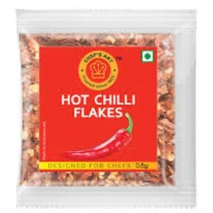 VKL CHEF'S ART HOT CHILLI FLAKES (0.8GM X 300PCS)